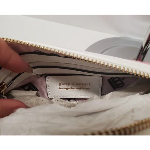 Juicy Couture Sweet N Juicy Apple Mini Barrel Bag w Strawberry Coin Pouch -- NWT - Picture 3 of 6